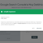 Google Search Console Mülk Onayı