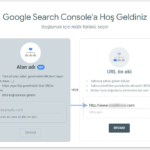 Google Search Console URLÖn Eki ile Ekleme