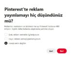 İşletme Reklam Sebebi
