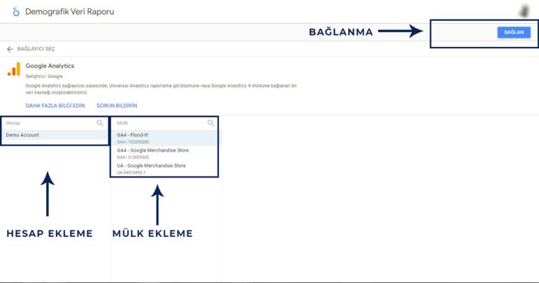 Looker Studio Veri Kaynağı Ekleme